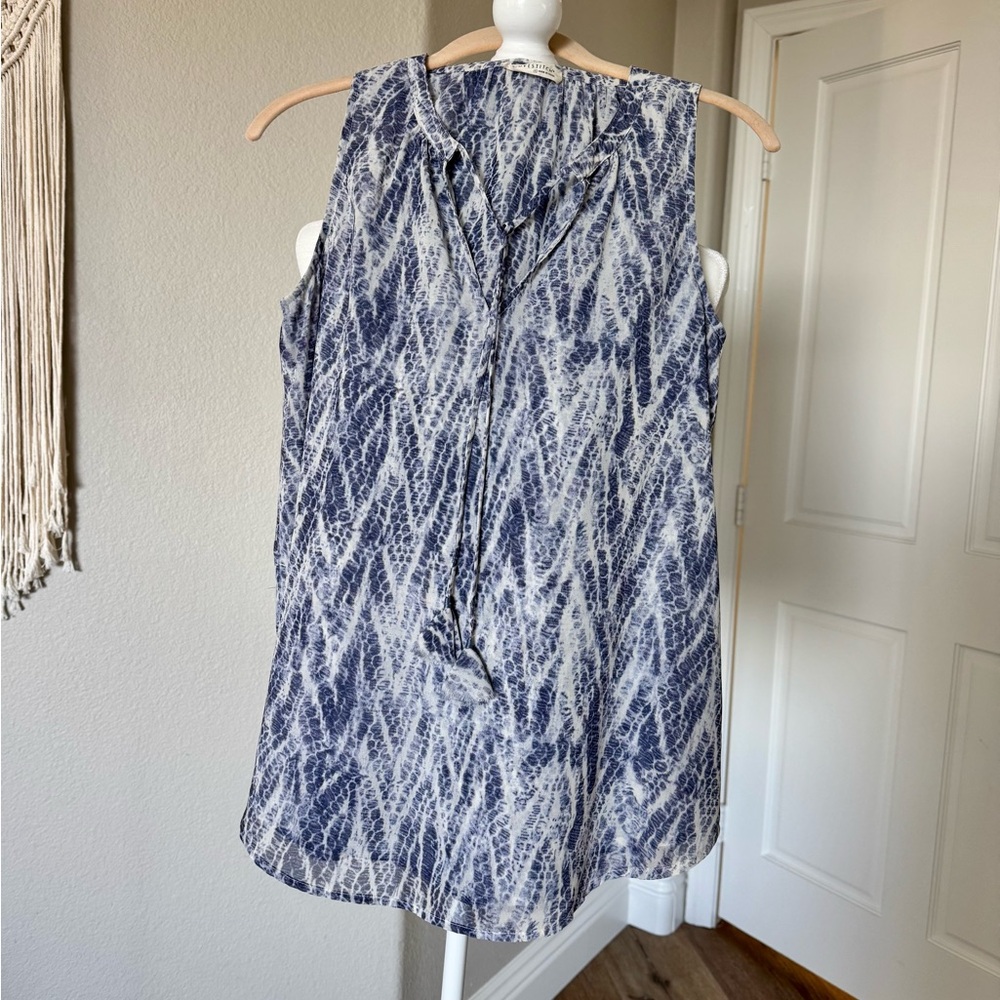 Lovestitch Blue and White Top